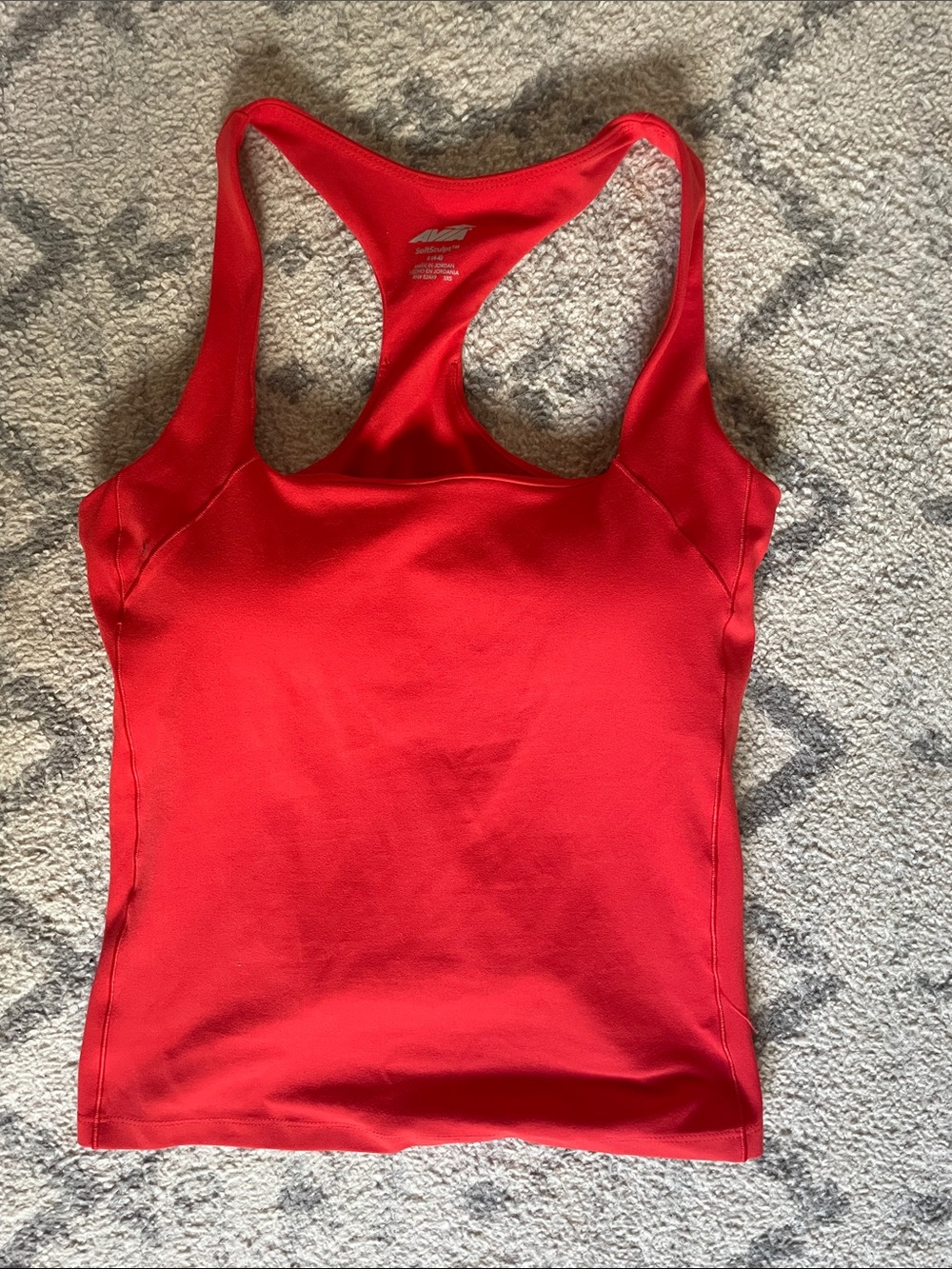 scarlet sports top size S